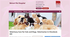 Desktop Screenshot of belvoirpethospital.com